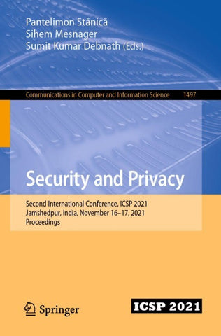 Security and Privacy