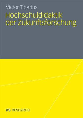 Hochschuldidaktik der Zukunftsforschung