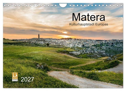 Matera (Wandkalender 2027 DIN A4 quer), CALVENDO Monatskalender