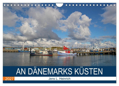 An Dänemarks Küsten (Wandkalender 2027 DIN A4 quer), CALVENDO Monatskalender