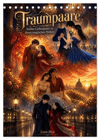Traumpaare (Tischkalender 2027 DIN A5 hoch), CALVENDO Monatskalender