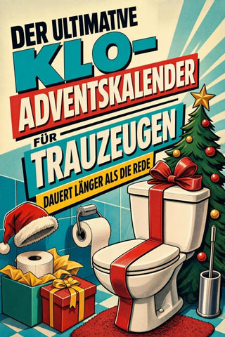 Der ultimative Klo-Adventskalender für Trauzeugen