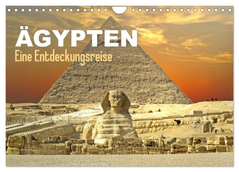 Ägypten - Eine Entdeckungsreise (Wandkalender 2027 DIN A4 quer), CALVENDO Monatskalender