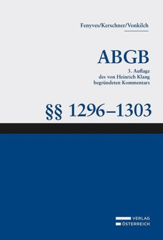 Großkommentar zum ABGB - Klang Kommentar