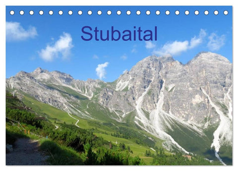 Stubaital (Tischkalender 2026 DIN A5 quer), CALVENDO Monatskalender