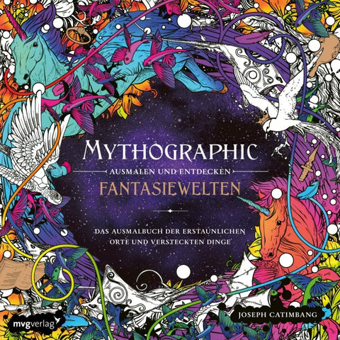 Mythographic – Ausmalen und Entdecken – Fantasiewelten