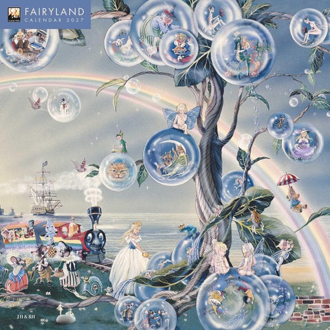 Fairyland – Feenland 2027 – Original Flame Tree Publishing-Kalender [Kalender]