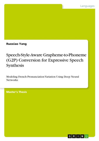 Speech-Style-Aware Grapheme-to-Phoneme (G2P) Conversion for Expressive Speech Synthesis
