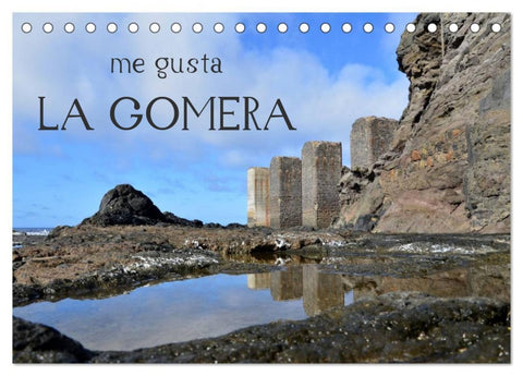 me gusta La Gomera (Tischkalender 2026 DIN A5 quer), CALVENDO Monatskalender