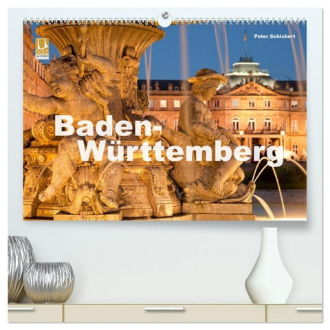 Baden-Württemberg (hochwertiger Premium Wandkalender 2027 DIN A2 quer), Kunstdruck in Hochglanz