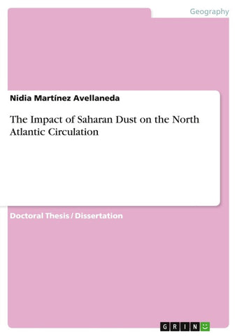 The Impact of Saharan Dust on the North Atlantic Circulation