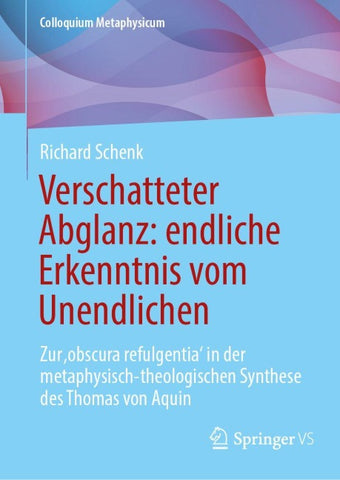Verschatteter Abglanz: endliche Erkenntnis vom Unendlichen
