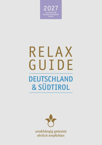 RELAX Guide 2027 Deutschland & Südtirol