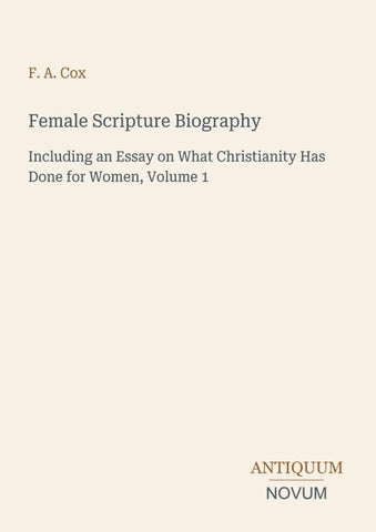 Female Scripture Biography