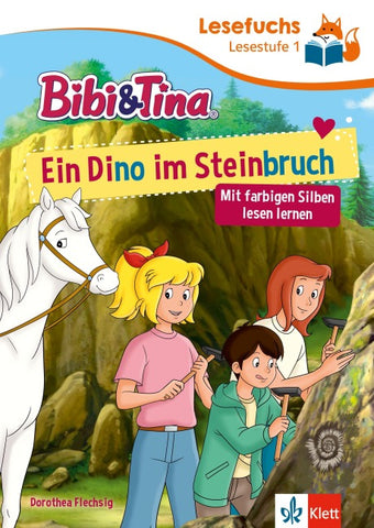 Lesefuchs Bibi & Tina: Ein Dino im Steinbruch Lesestufe 1