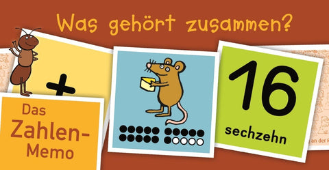 Was gehört zusammen? – Das Zahlen-Memo