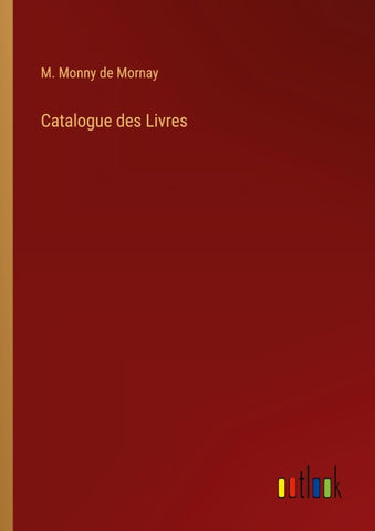 Catalogue des Livres