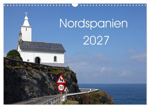 Nordspanien (Wandkalender 2027 DIN A3 quer), CALVENDO Monatskalender