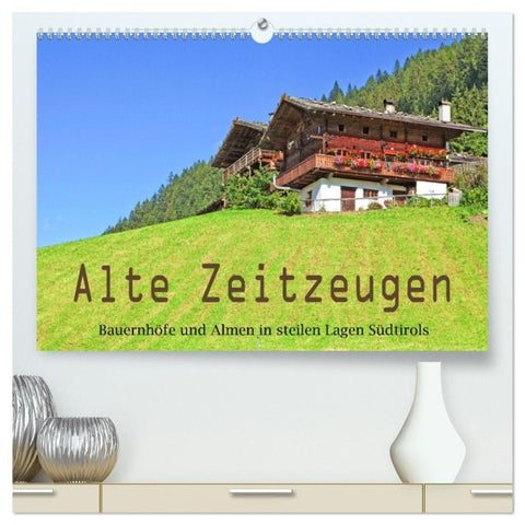 Alte Zeitzeugen (hochwertiger Premium Wandkalender 2027 DIN A2 quer), Kunstdruck in Hochglanz