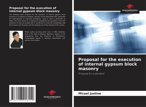 Proposal for the execution of internal gypsum block masonry