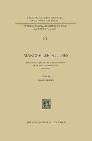 Mandeville Studies