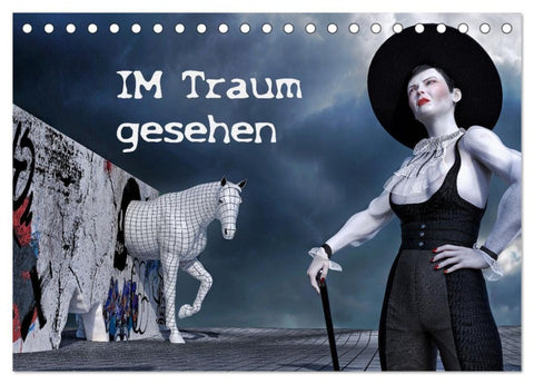 Im Traum gesehen (Tischkalender 2027 DIN A5 quer), CALVENDO Monatskalender