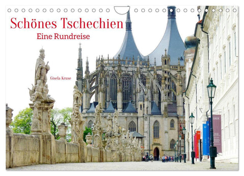 Schönes Tschechien - Eine Rundreise (Wandkalender 2027 DIN A4 quer), CALVENDO Monatskalender