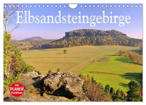 Elbsandsteingebirge (Wandkalender 2027 DIN A4 quer), CALVENDO Monatskalender