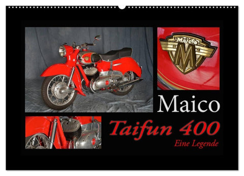 Maico Taifun 400 - Eine Legende (Wandkalender 2027 DIN A2 quer), CALVENDO Monatskalender