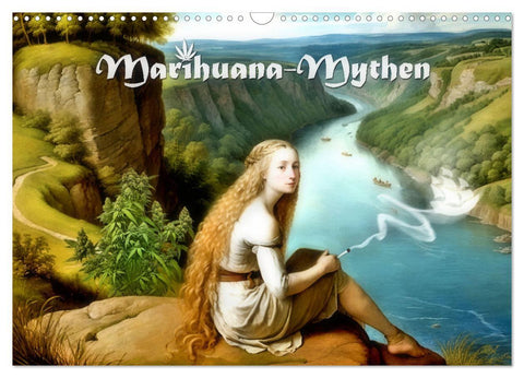 Marihuana-Mythen (Wandkalender 2027 DIN A3 quer), CALVENDO Monatskalender