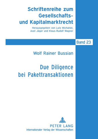 Due Diligence bei Pakettransaktionen