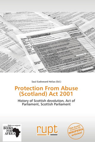 Protection From Abuse (Scotland) Act 2001