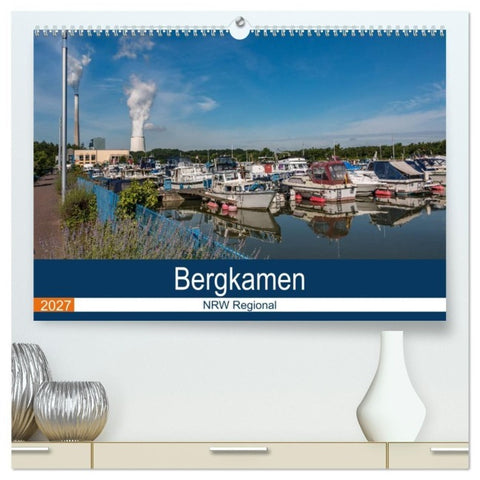 Bergkamen NRW Regional (hochwertiger Premium Wandkalender 2027 DIN A2 quer), Kunstdruck in Hochglanz