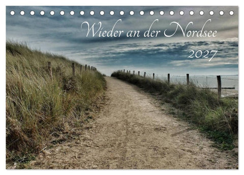 Wieder an der Nordsee (Tischkalender 2027 DIN A5 quer), CALVENDO Monatskalender