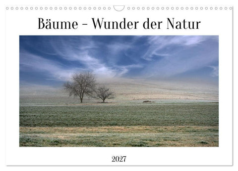 Bäume - Wunder der Natur (Wandkalender 2027 DIN A3 quer), CALVENDO Monatskalender