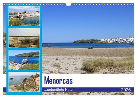 Menorcas unberührte Natur (Wandkalender 2026 DIN A3 quer), CALVENDO Monatskalender