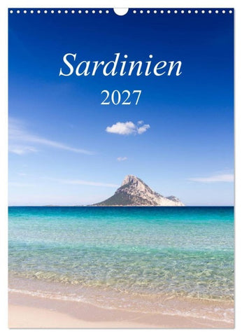 Sardinien (Wandkalender 2027 DIN A3 hoch), CALVENDO Monatskalender