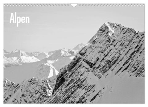 Alpen (Wandkalender 2027 DIN A3 quer), CALVENDO Monatskalender