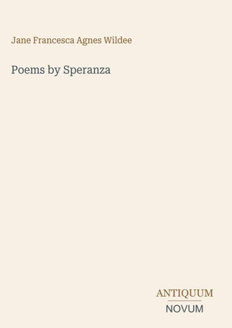 Poems by Speranza