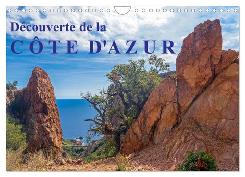 Découverte de la Côte d'Azur (Calendrier mural 2027 DIN A4 vertical), CALVENDO calendrier mensuel