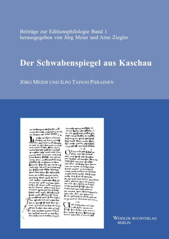 Der Schwabenspiegel aus Kaschau