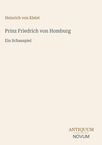 Prinz Friedrich von Homburg