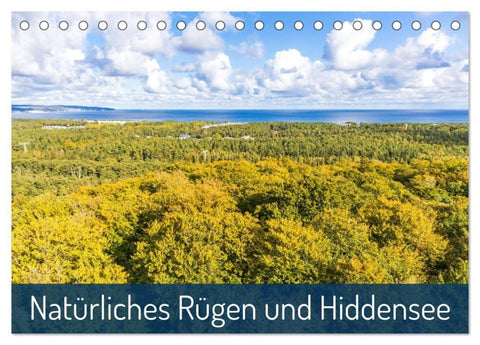 Natürliches Rügen und Hiddensee (Tischkalender 2027 DIN A5 quer), CALVENDO Monatskalender