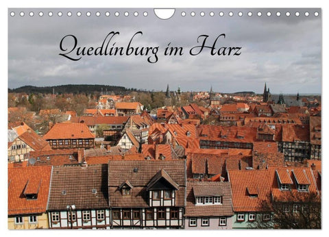 Quedlinburg im Harz (Wandkalender 2027 DIN A4 quer), CALVENDO Monatskalender