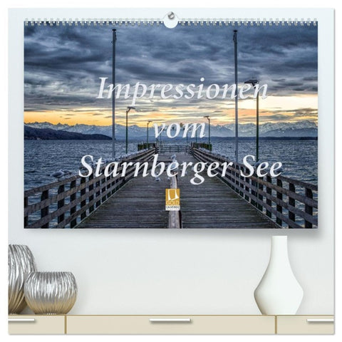 Impressionen vom Starnberger See (hochwertiger Premium Wandkalender 2026 DIN A2 quer), Kunstdruck in Hochglanz