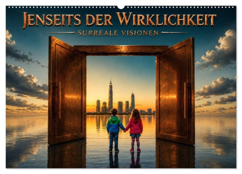 Jenseits der Wirklichkeit -Surreale Visionen (Wandkalender 2027 DIN A2 quer), CALVENDO Monatskalender