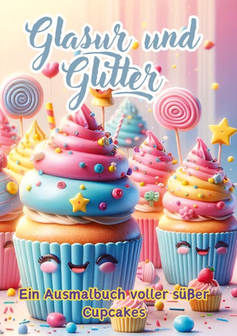 Glasur und Glitter