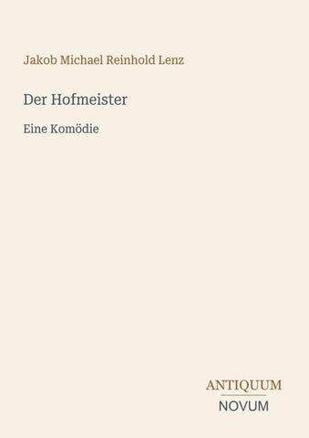 Der Hofmeister