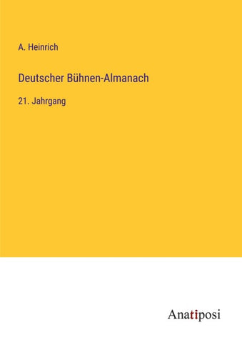 Deutscher Bühnen-Almanach
