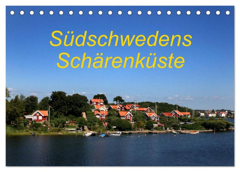 Südschwedens Schärenküste (Tischkalender 2026 DIN A5 quer), CALVENDO Monatskalender